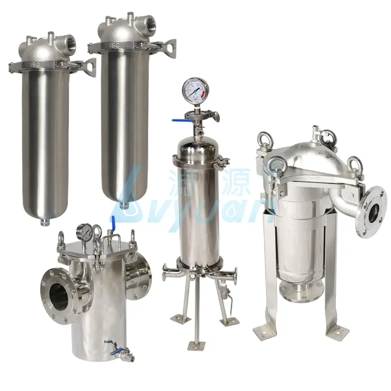 industrial RO water treatment system 20 inch stainless steel sus304 316 multi filter cartridge housing 1