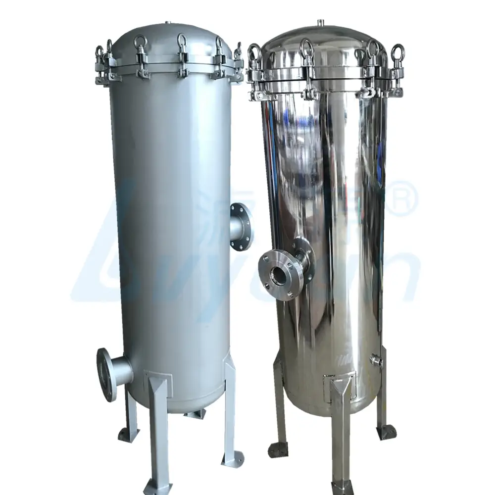 China Factory supply cartridge filter stainless steel housing for water purification 1