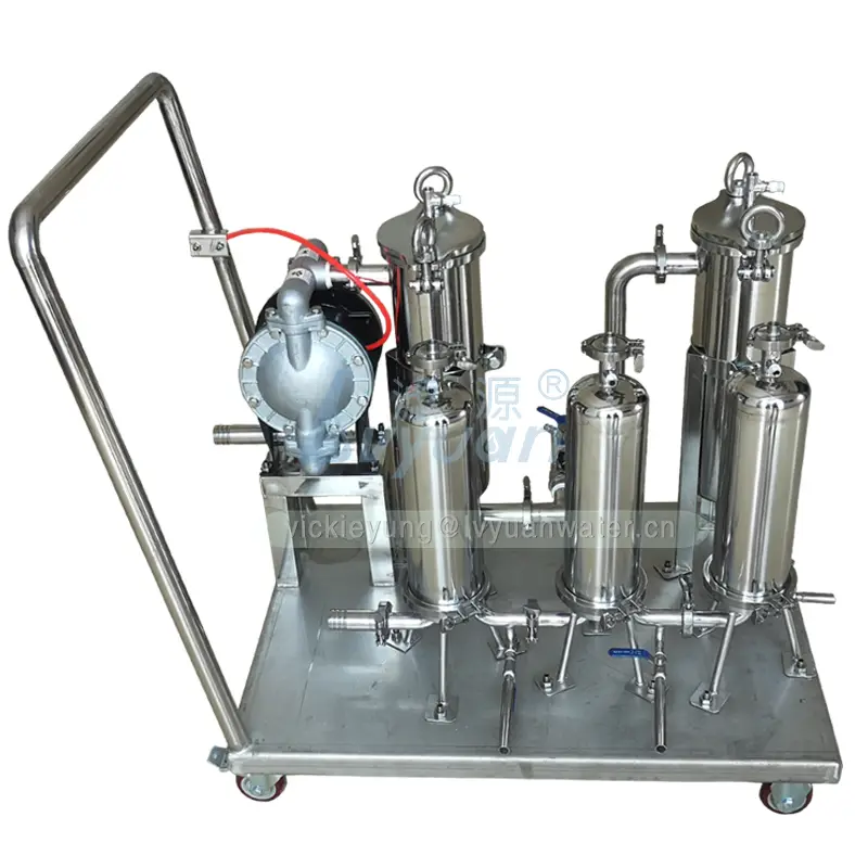 For Food Carbon Steel Bag Filter Housing by Lvyuan Filter 1