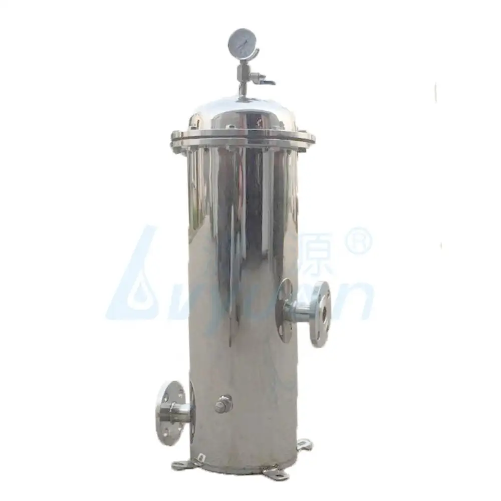 stainless steel lquid/water Multi-Cartridge Filter Housing ss304 cartridge Filter Housing 1
