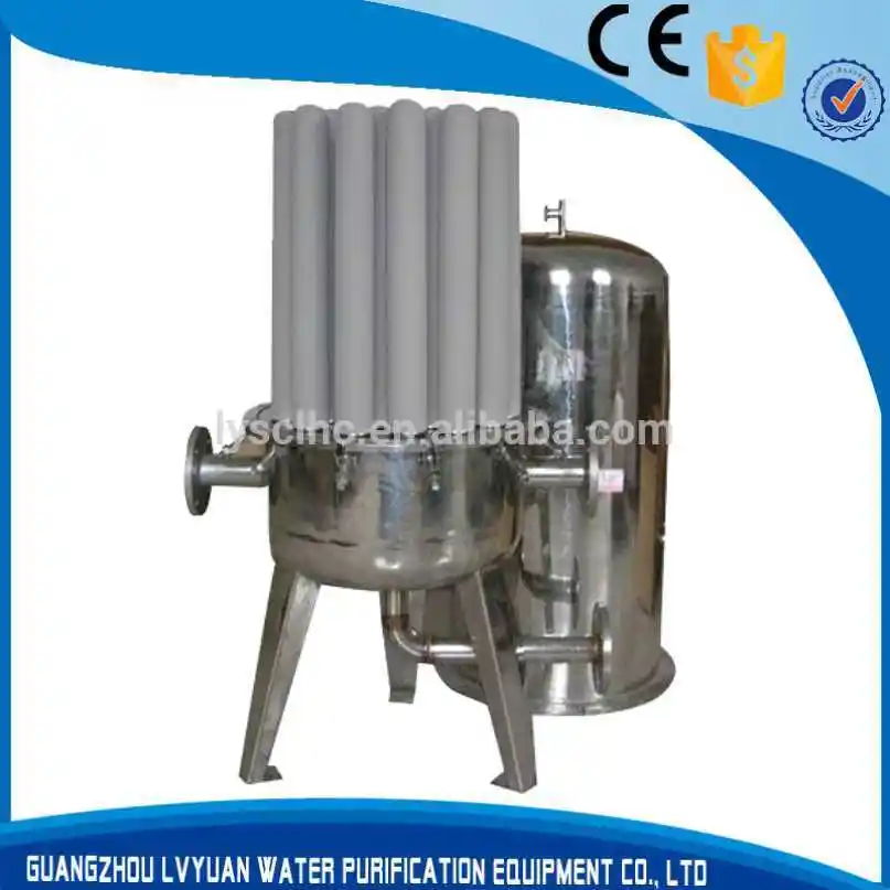 Buena calidad Carcasa de tanque de filtro inoxidable para cartucho de agua Titan 1