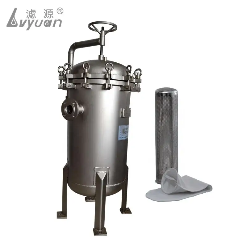 Hersteller von industriellen Beuteltyp-Wasserfiltrations-Reinigungsgeräten, Sanitär-SS-Beutelfiltergehäuse 1