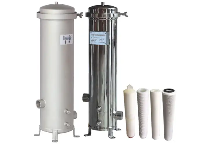 Stainless stee ssl 304 316 cartridge filter housing water filter 1