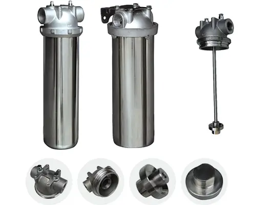 Lvyuan titanium stainless water filter housing with core for food and beverage 2