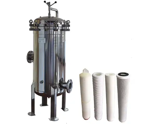 PP PE BAG 20 Microns 235psi Multi Cartridge Filter Housing 1