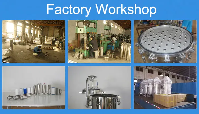 Lvyuan block sintered ss filter rod for sea water desalination 3