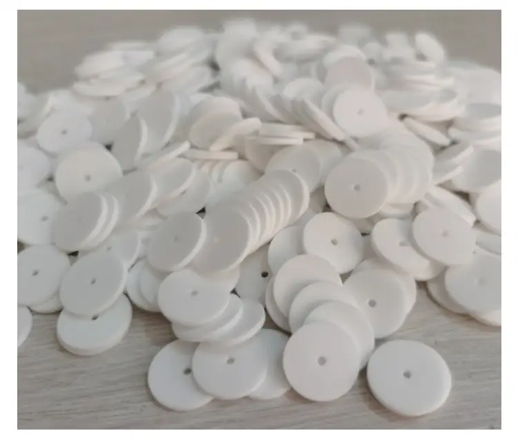 FRITED FILTER DISCS Porous discs for use in fabrication of special glass 1