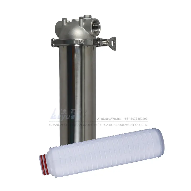 efficient stainless steel cartridge filter housing rod for sea water desalination 2