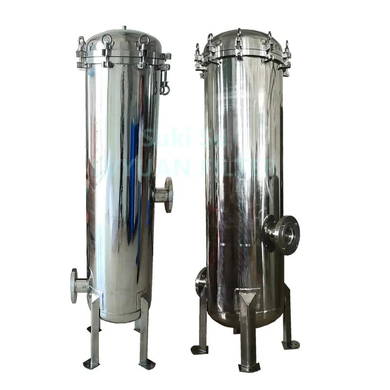 professional stainless steel filter housing with core for sea water desalination1 2