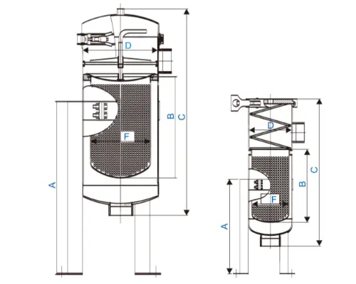 Lvyuan stainless filter housing housing for oil fuel3 2