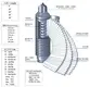 Lvyuan pleated filter with stainless steel for diagnostics1 2