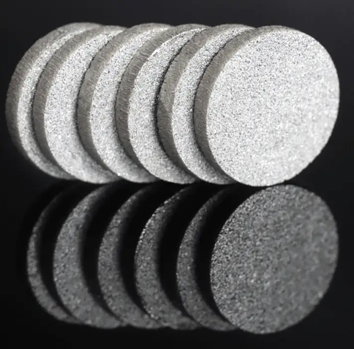 Stainless Steel Sintered Filter Disc Custom Metal Filter Discs 1