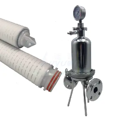 Carcasa de filtro de acero inoxidable 304 Carcasa de filtro de cartucho líquido para biodiesel 1