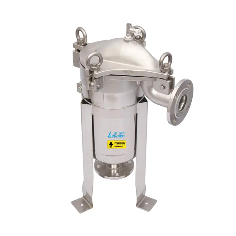 Stainless Steel SS304 316L Single Bag Filter Housing 1