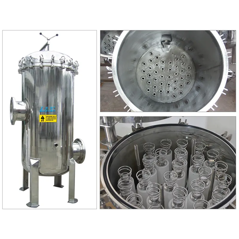 Stainless Steel Filter Housing Manufacturers ISO 9001 by Lvyuan Filter 5