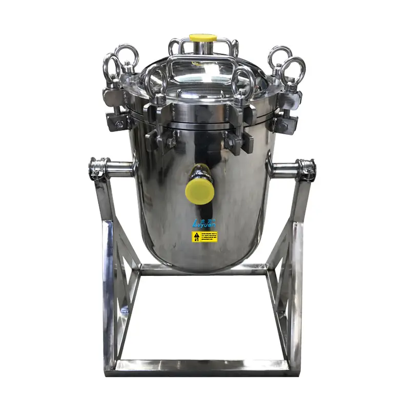 Stainless Steel Flip Titanium Rob Filter Housing 1