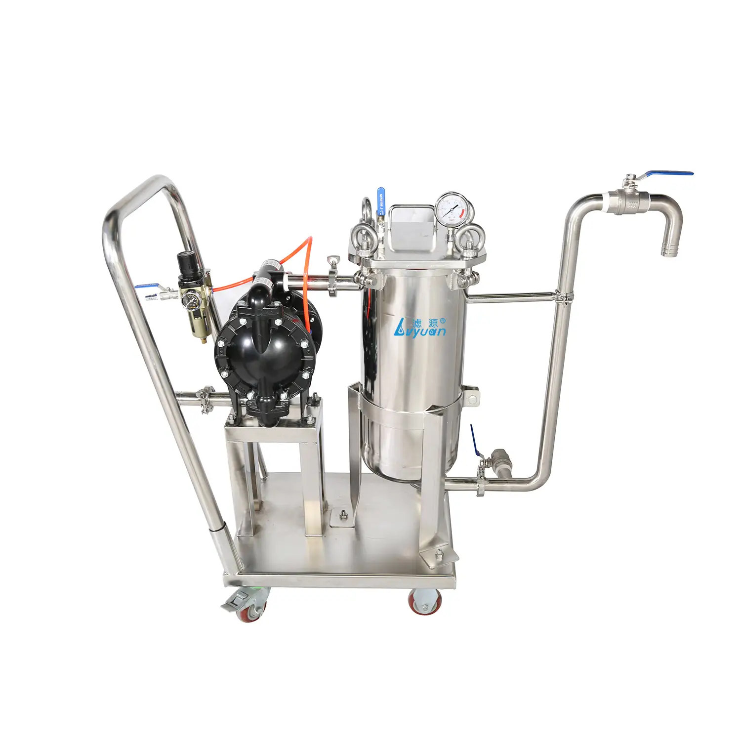 Stainless Steel Mobile Filtration System 1