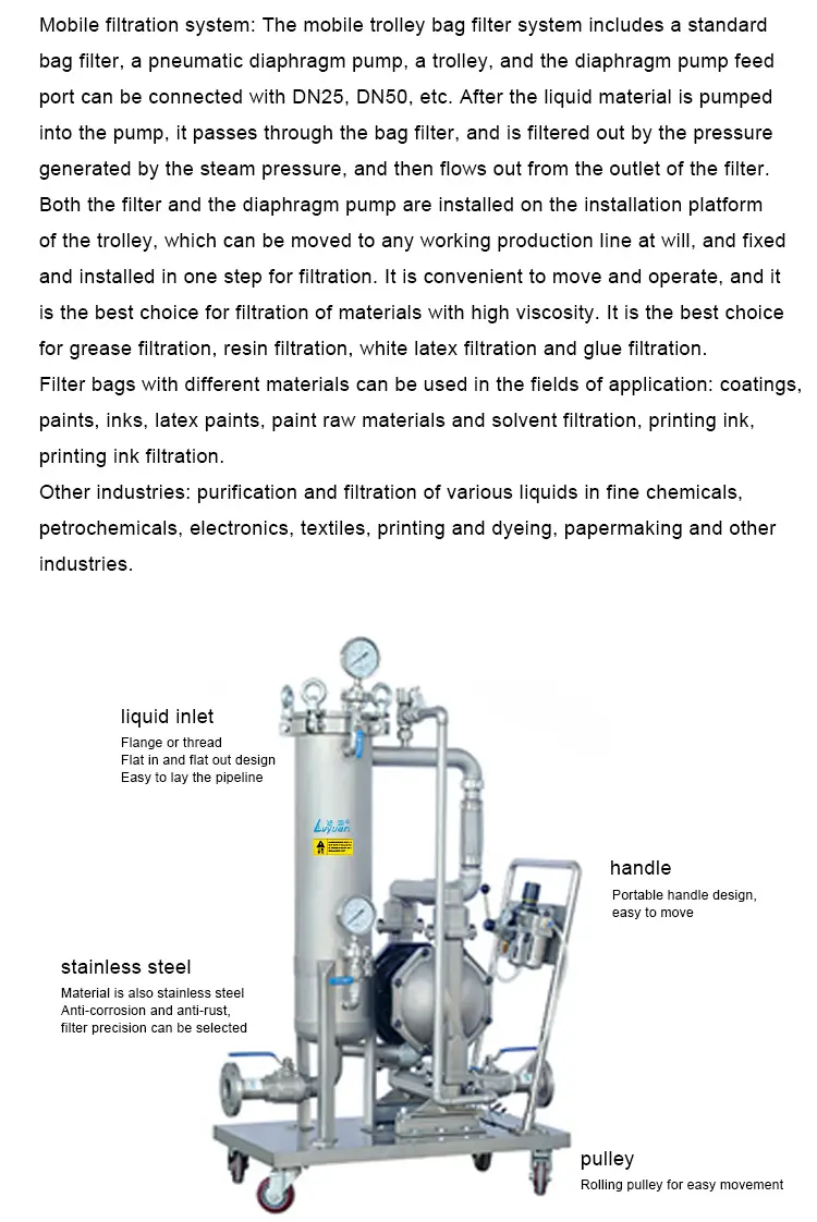 Stainless Steel Mobile Filtration System 8