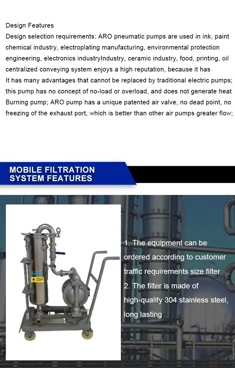Stainless Steel Mobile Filtration System 9