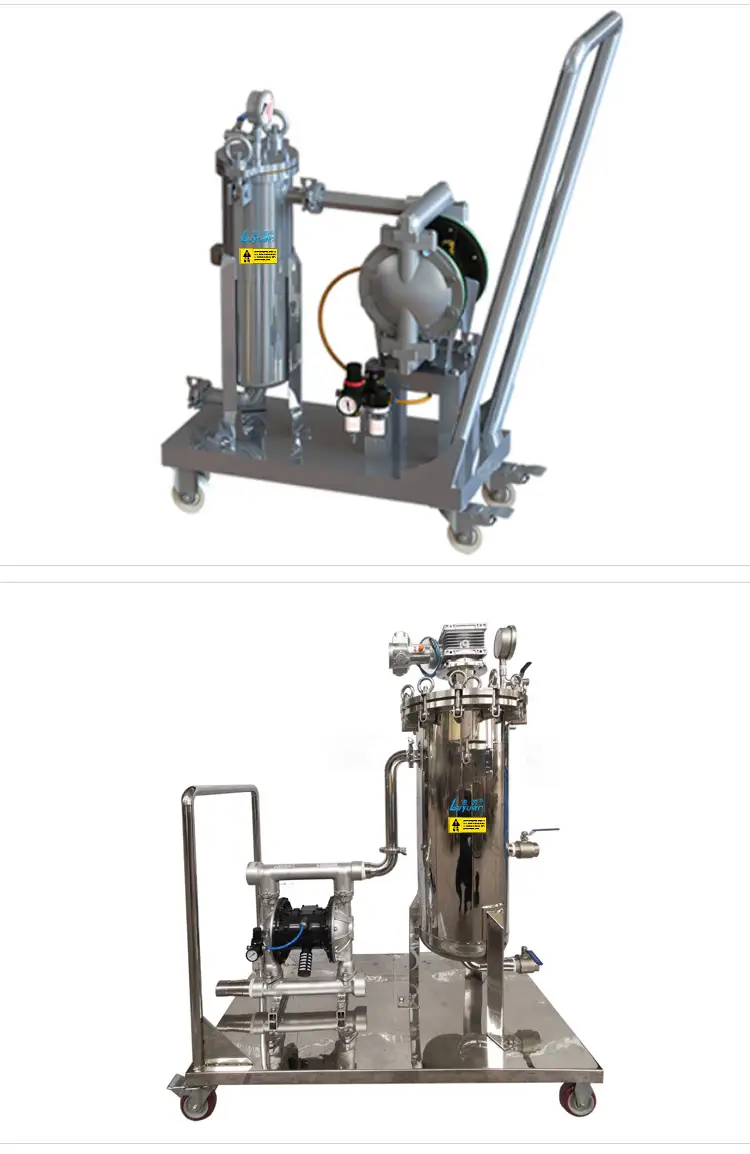 Stainless Steel Mobile Filtration System 12