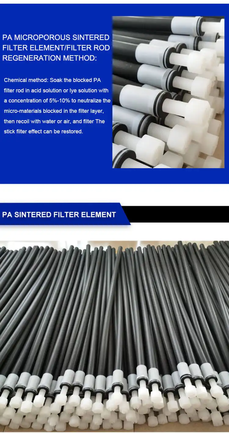 PA Sintered Filter Eement 5 PA Sintered Filter Eement 10