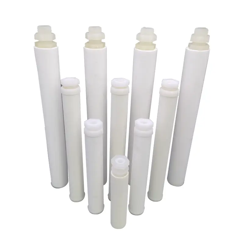 1 3 5 10 25 50 75 Elemento filtrante sinterizado PE microporoso de 100 micrones 1