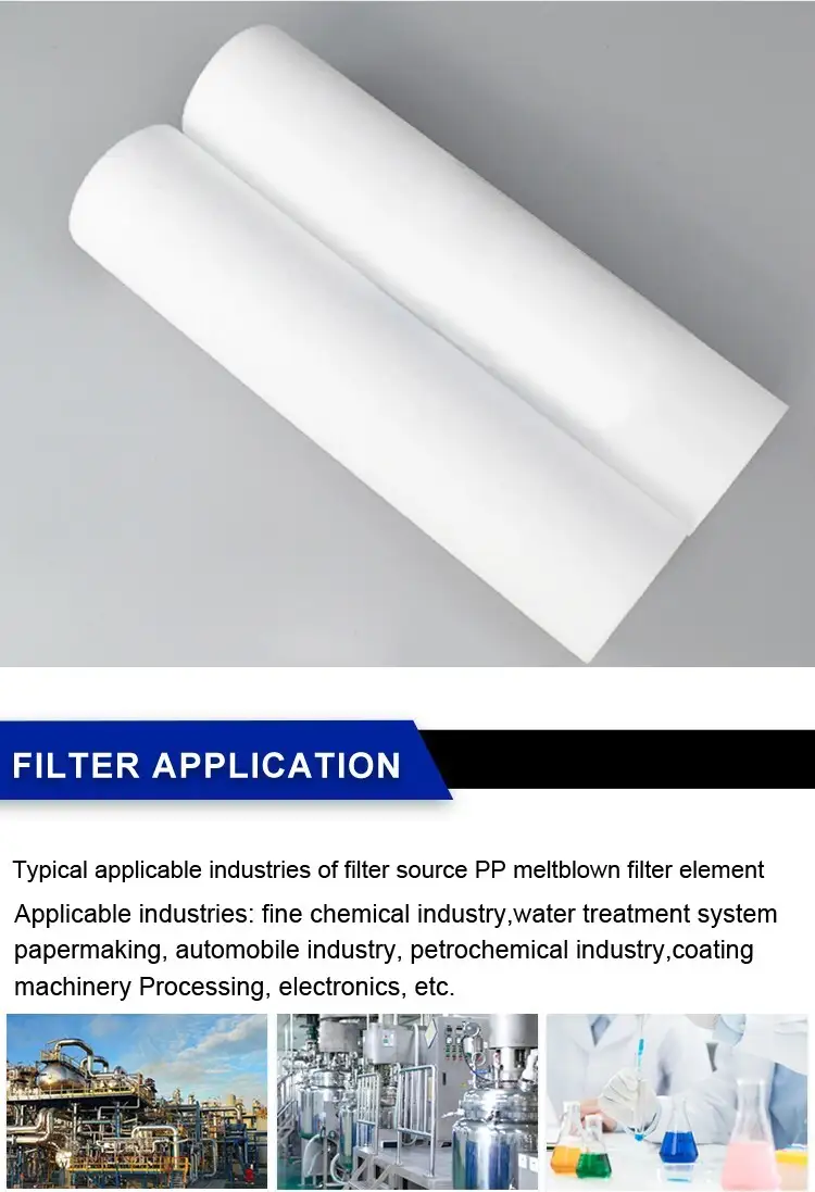 Wholesale Polypropylene PP Meltblown Filter Element 11
