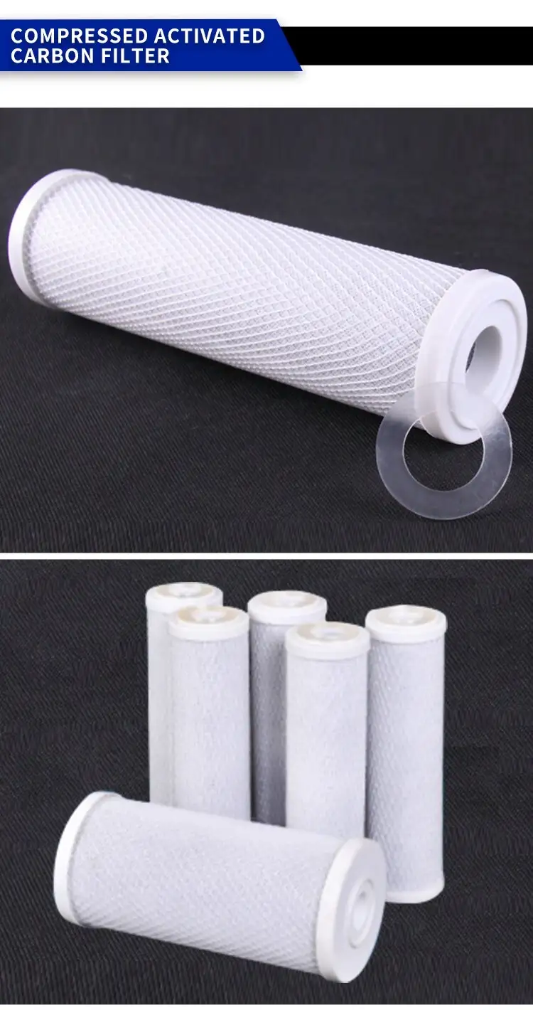 Factory Price Compressed Actived Carbon Filter 10