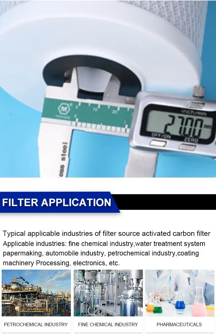 Factory Price Compressed Actived Carbon Filter 11