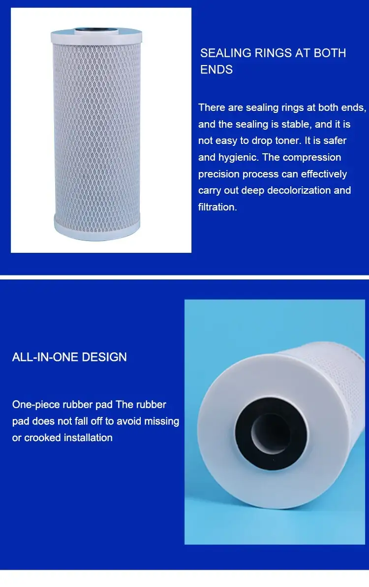 Factory Price Compressed Actived Carbon Filter 9