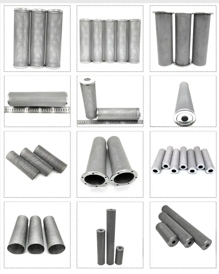 Factory price Stainless steel filter cartridge SS filter element 11