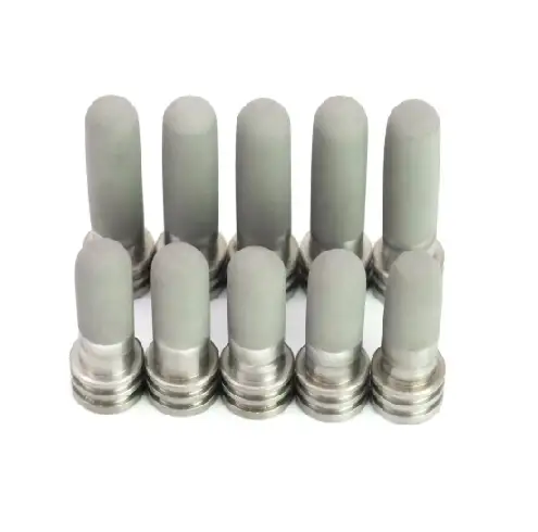OEM micro 316 Stainless Steel Filter cartridge Sintered metal powder filter element 1