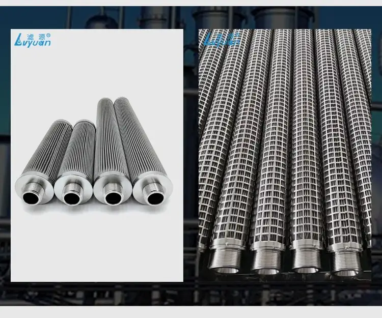 Factory price OEM size 316 metal Stainless steel pleated filter cartridge SS filter element 9