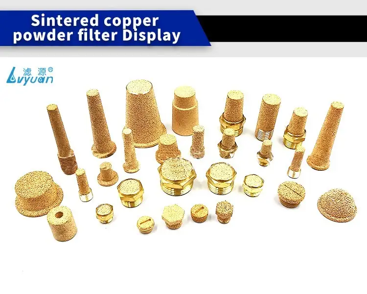 Factory Price Sintered Copper Powder Filter 6 Factory Price Sintered Copper Powder Filter 10