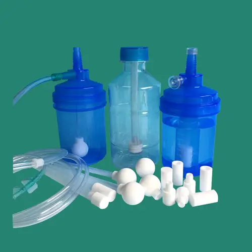 Factory Price Humidifier Bottle Filter Sintered Porous PE Polyethylene Sparger filter for gas air filters diffuser accessory 1