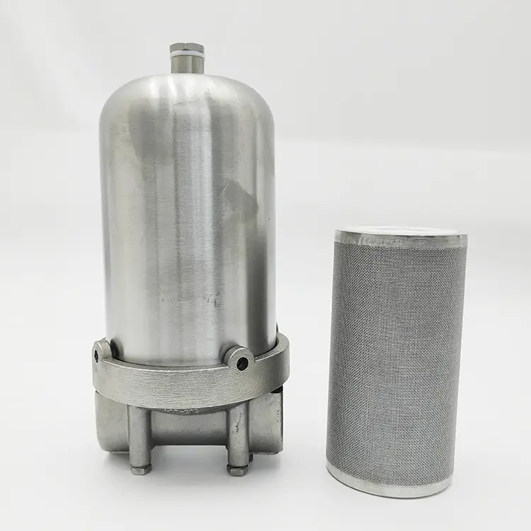 Lvyuan OEM Stainless steel 5 inch threaded Filter Housing 1