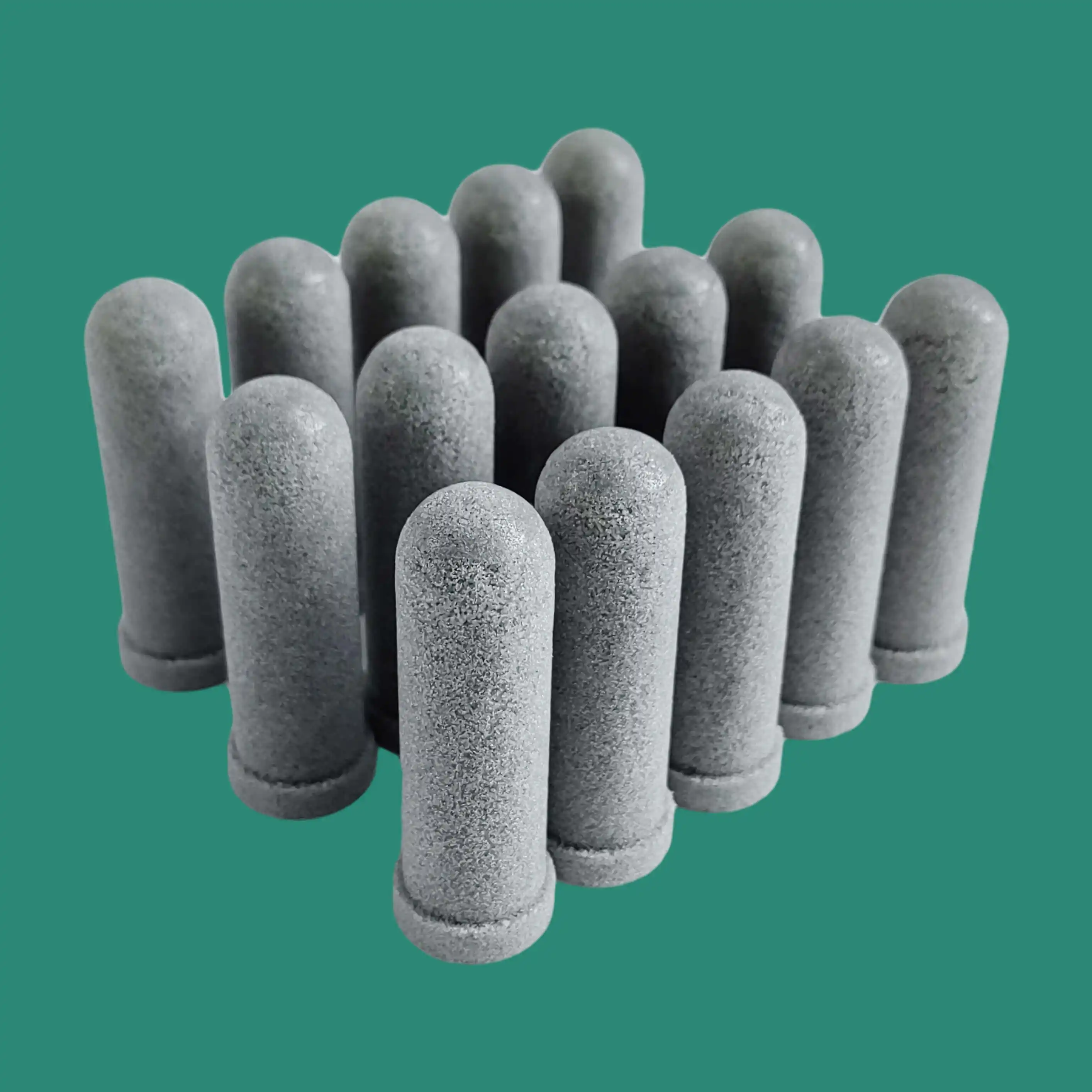 Porous Industrial Solid Liquid Filtration Sintered White Black PE Filter Cartridge 1