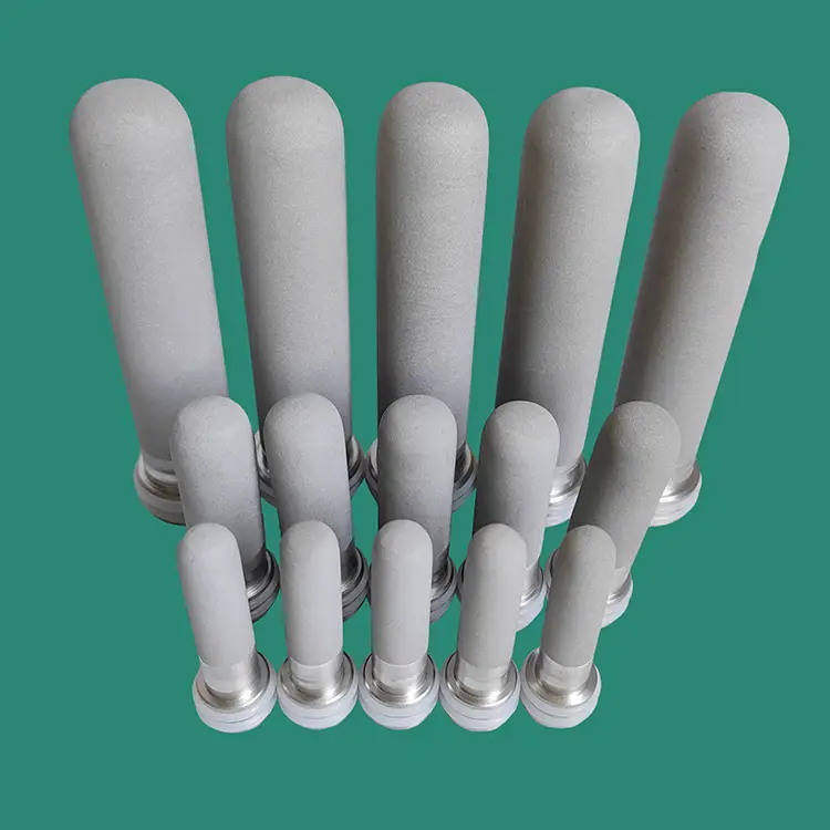 Sintered titanium powder filter element 1