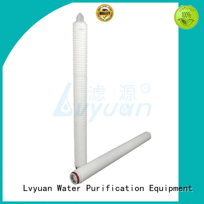 Lvyuan micron pleated water filter cartridge steel sale 1