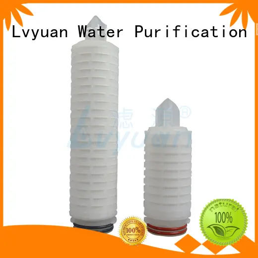 Lvyuan pleated pleated polypropylene filter cartridge steel sale 1