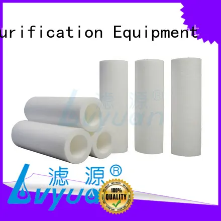 Lvyuan customized melt blown filter cartridge blown for 1