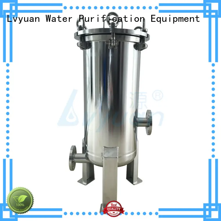 high end stainless steel cartridge filter housing with core for industry Lvyuan 1