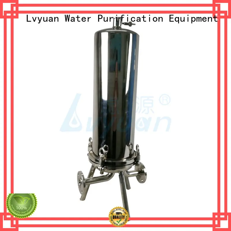 Lvyuan titanium bag filter housing best for sea water desalination 1