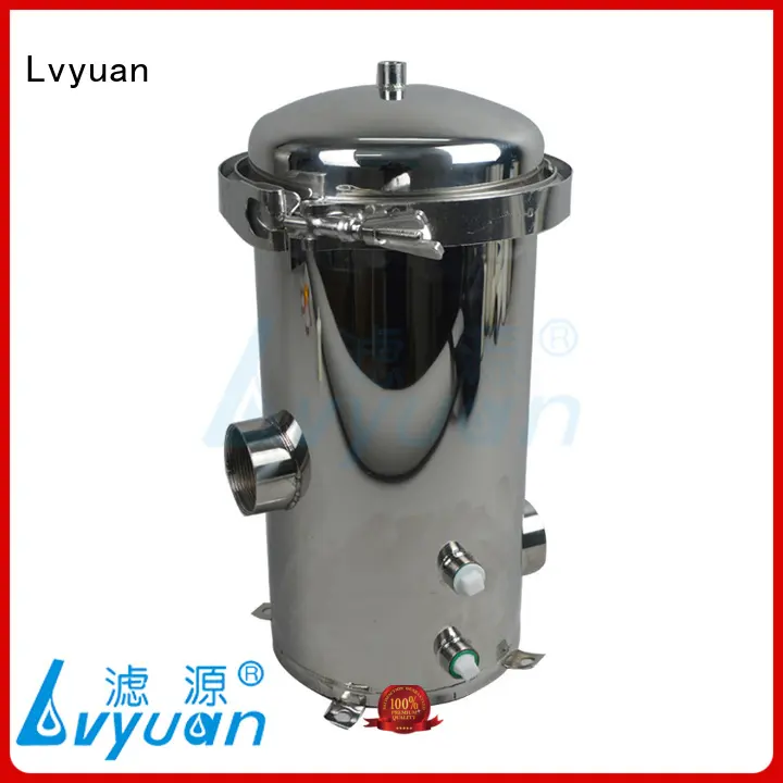 high end stainless water filter housing efficient for food and beverage Lvyuan 1
