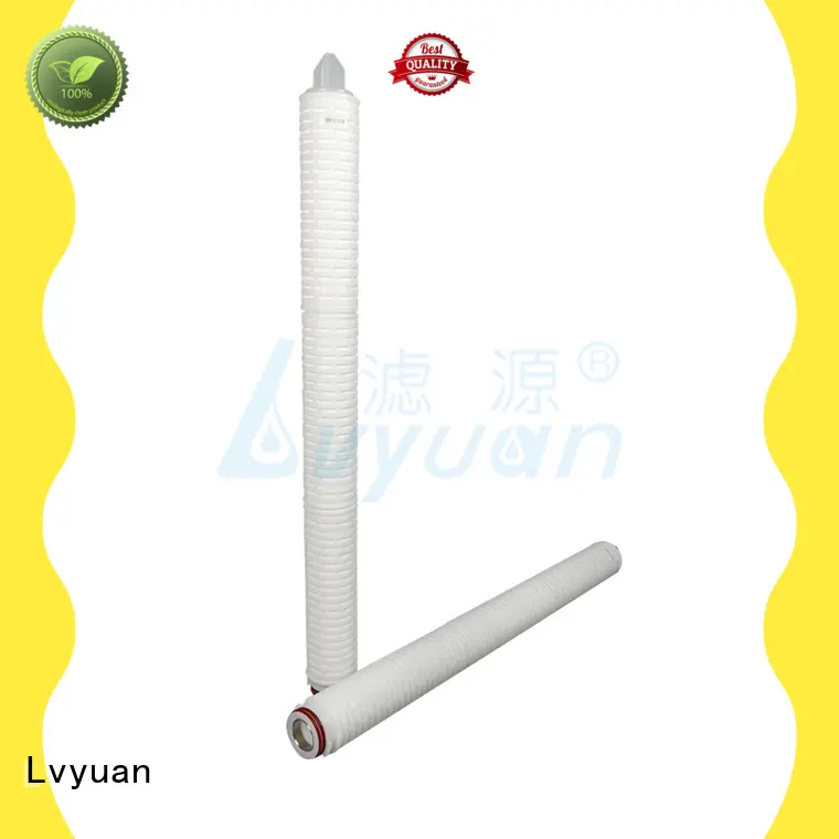 hot sale pleated polypropylene filter cartridge latest for liquids sterile filtration Lvyuan 1