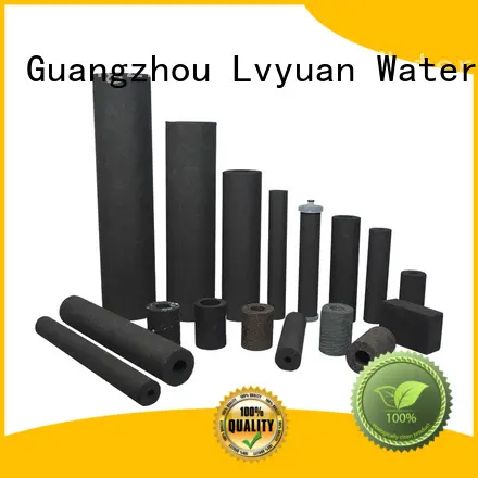 Lvyuan professional sintered plastic filter supplier for sea water desalination 1