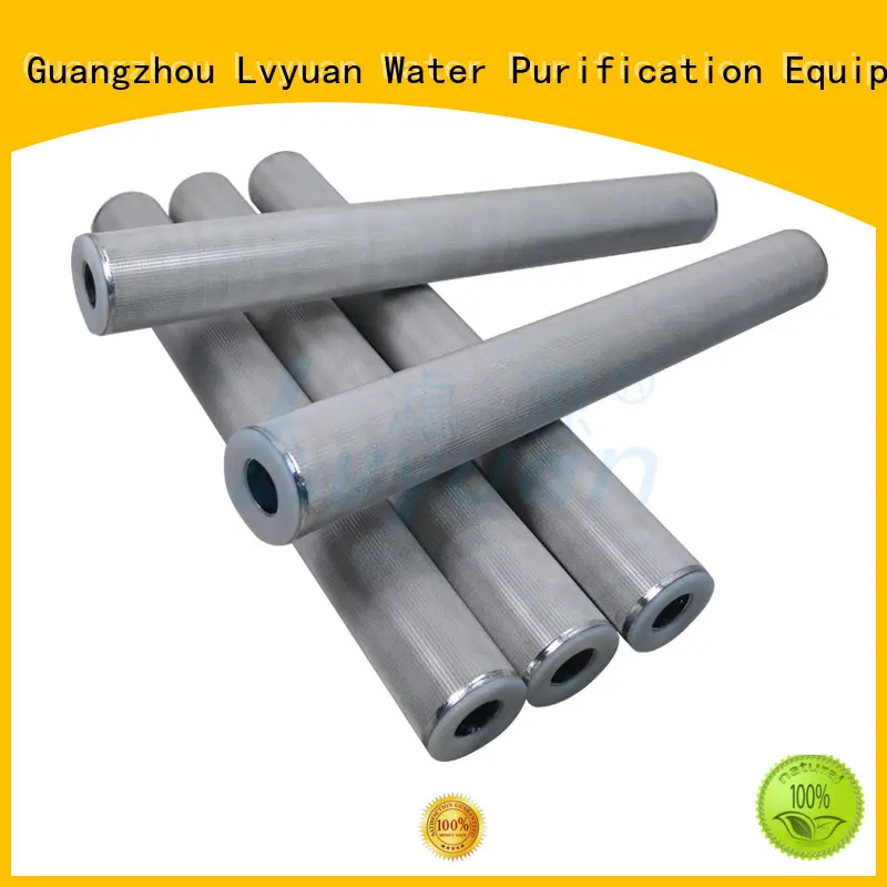 high quality sintered metal filter elements manufacturer for food and beverage Lvyuan 1
