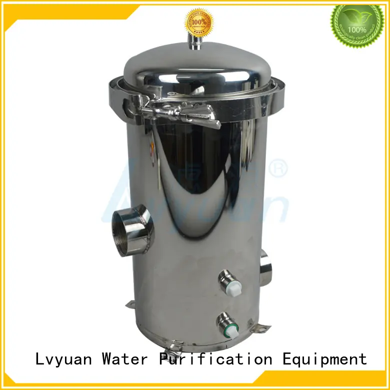 Lvyuan titanium stainless water filter housing manufacturer for oil fuel 1