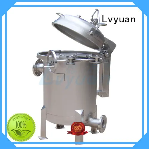 titanium filter housings with fin end cap for oil fuel 1