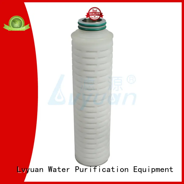 Lvyuan stainless steel water filter cartridge manufacturer for sea water desalination 1